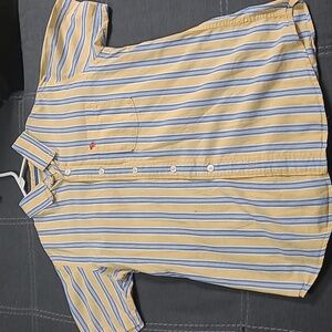 Abercrombie boys short sleeve button up